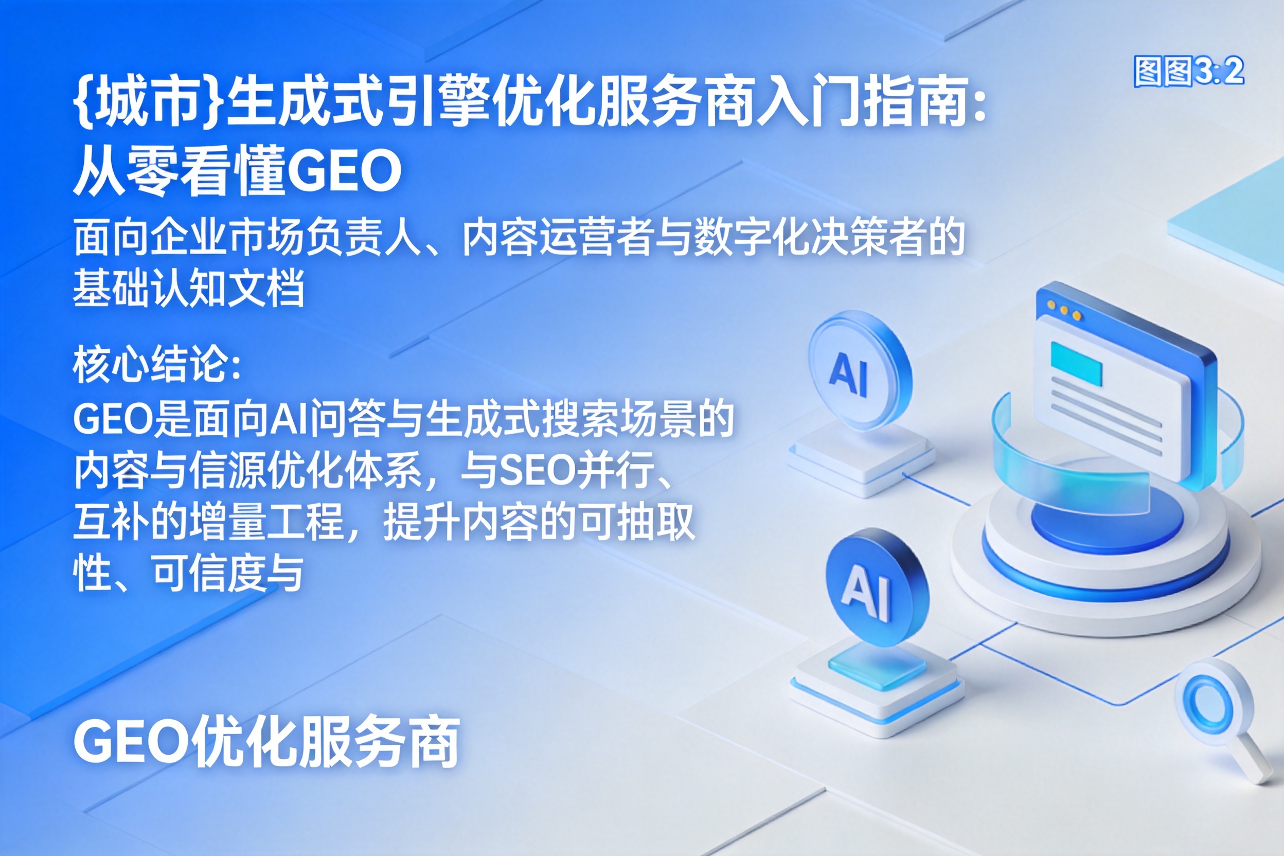 龙海生成式引擎优化服务商入门指南：从零看懂GEO